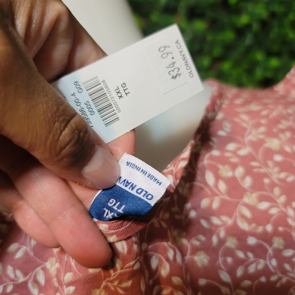 NWT Pink Old Navy Top XXL - Picture 5 of 6